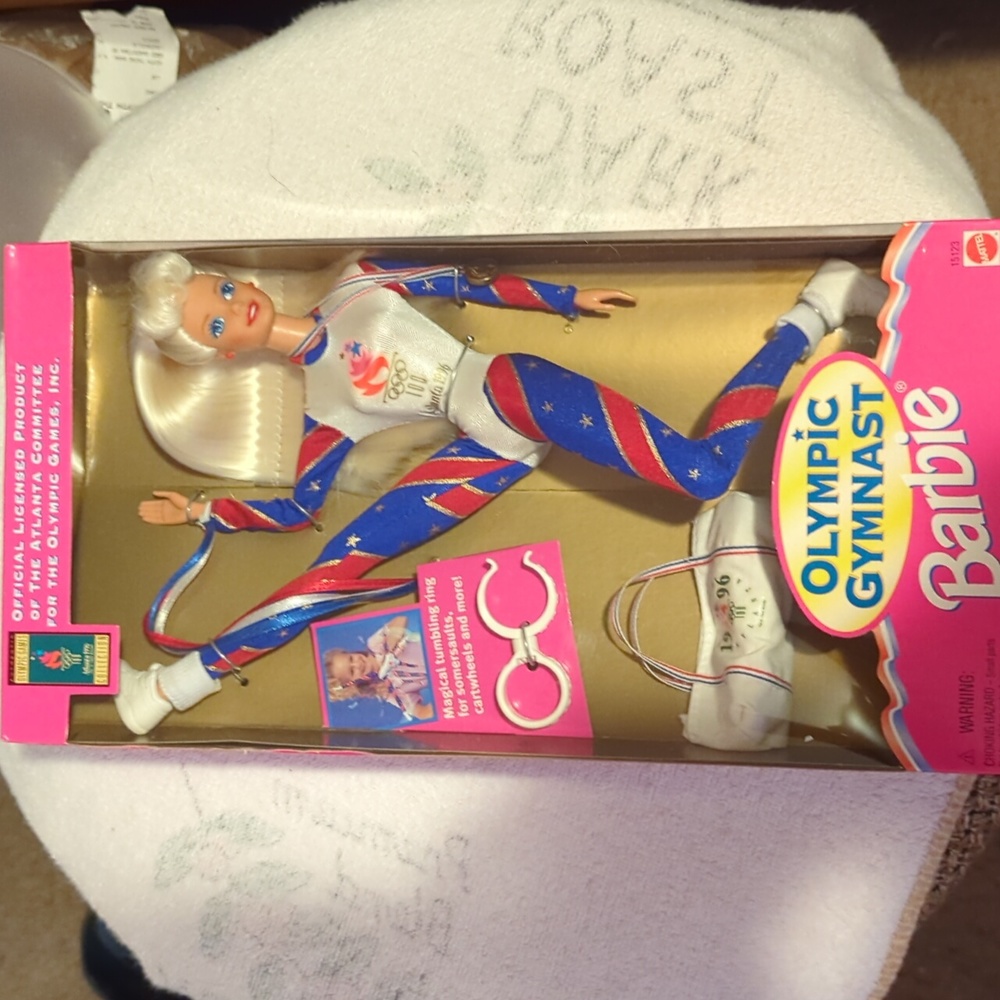1995 Mattel Barbie OLYMPIC GYMNAST